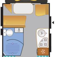 Wohnmobil Zeichnung Innenraum